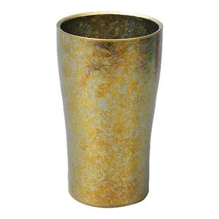 TIQ纯钛啤酒杯双层隔热啤酒杯家用咖啡杯饮料水杯户外冰镇冷饮杯