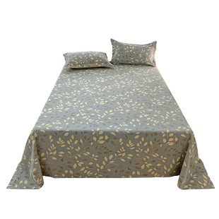 加厚磨毛纯棉床单单件100全棉学生单双人宿舍被单床笠枕套2三件套