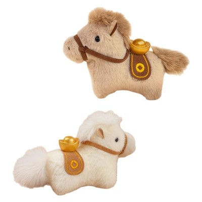 2026马年吉祥物元宝小马玩偶挂件