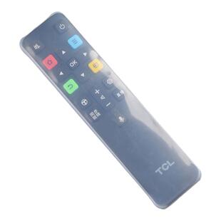 适用tcl雷鸟电视遥控器保护套鹤6pro鹏7可爱透明硅胶套q10k防尘罩