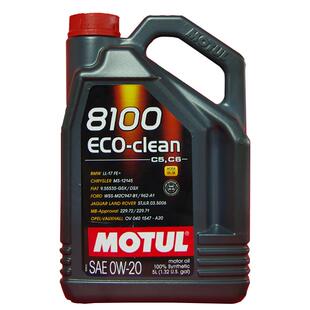 机油e站 摩特8100 ECO-clean 0W20 C5/C6 国六全合成适用奔驰宝马