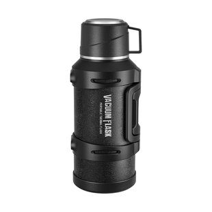 新款316不锈钢大容量全钢保温壶户外大号保温杯车载泡茶壶保冷2升