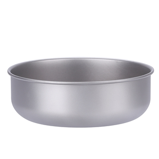 钛工匠户外纯钛金属餐具钛碗家用盘子多容量叠放轻量化便携可套装