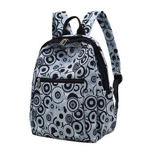 菲都狄都双肩包女2026新款牛津布妈妈背包简约休闲轻便女士小背包