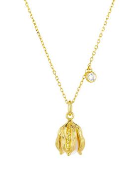 Zivgrey郁金香珍珠项链