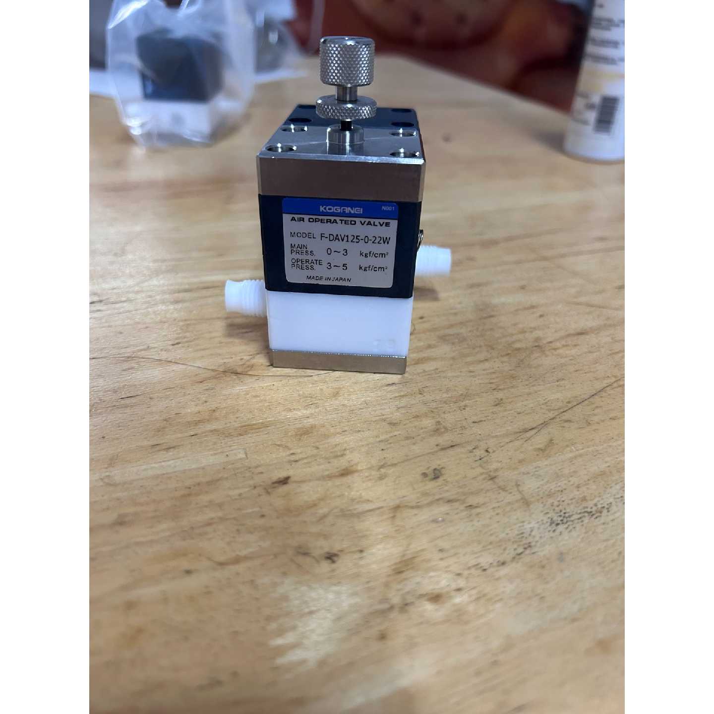 【请询价】日本原装小金井药用阀组合FDAV125O22W1个