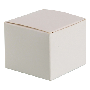 白色方形卡纸盒包装盒空白打包盒茶杯礼物通用盲盒纸盒空盒子定制