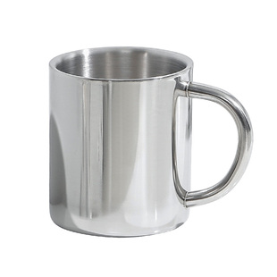 漱口杯洗漱杯家用不锈钢双层大号牙缸儿童刷牙杯旅行便携牙刷杯子