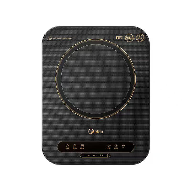 Midea/美的 C22-MICCA809大功率电磁炉微晶面板超薄智能定时家用