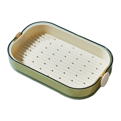 轻奢肥皂盒大号双层沥水盒家用