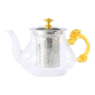 玻璃茶壶加厚耐高温防爆泡茶壶可明火电陶炉加热煮茶壶304过滤网