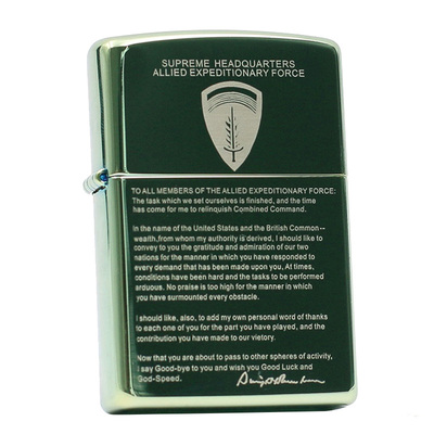 zippo宣言刻字定制打火机