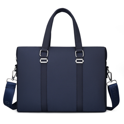 帆布防水出差公务包超威保罗简约