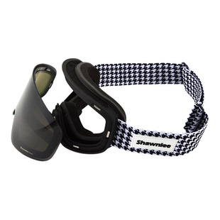 Shawnlee李晨同款冬季防雾防风透气滑雪柱面眼镜女护目镜磁吸雪镜