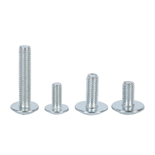 十字大扁头镀锌螺丝6X8 /10/16大圆头元机伞形机螺丝钉M3M4M5M6M8