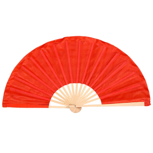 影时候舞蹈扇子小影原版黑红双色易开合中国风古典舞跳舞扇功夫扇