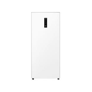 美的176L立式冰柜小型家用冷柜冷冻柜抽屉式冷藏无霜冰箱一级节能