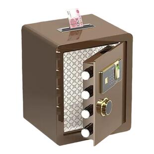 成人保险柜存钱罐小型儿童2025新款密码保险盒家用可存可取储蓄罐