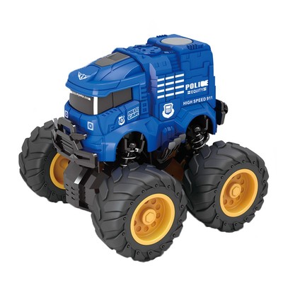 惯性合金工程车消防救援军事攀爬越野滑行儿童男孩玩具车六一礼物