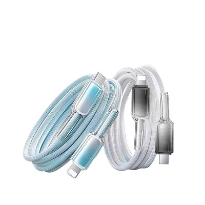 冰晶渐透适用苹果充电线11数据线30W原装45WiPhone14/13/12/proMax/XR/8/7plus手机车载快充平板电脑i通用