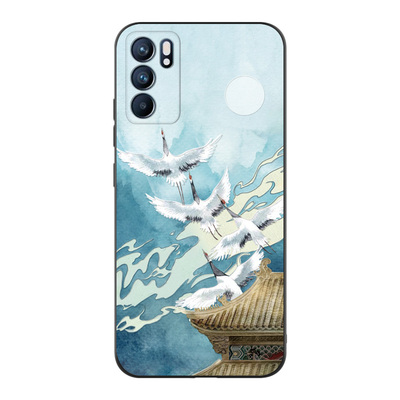 适用opporeno6pro手机壳reno5pro保护套reno4全包6pro+防摔reno4pro硅胶软壳reno3超薄磨砂4se个性定制男女款