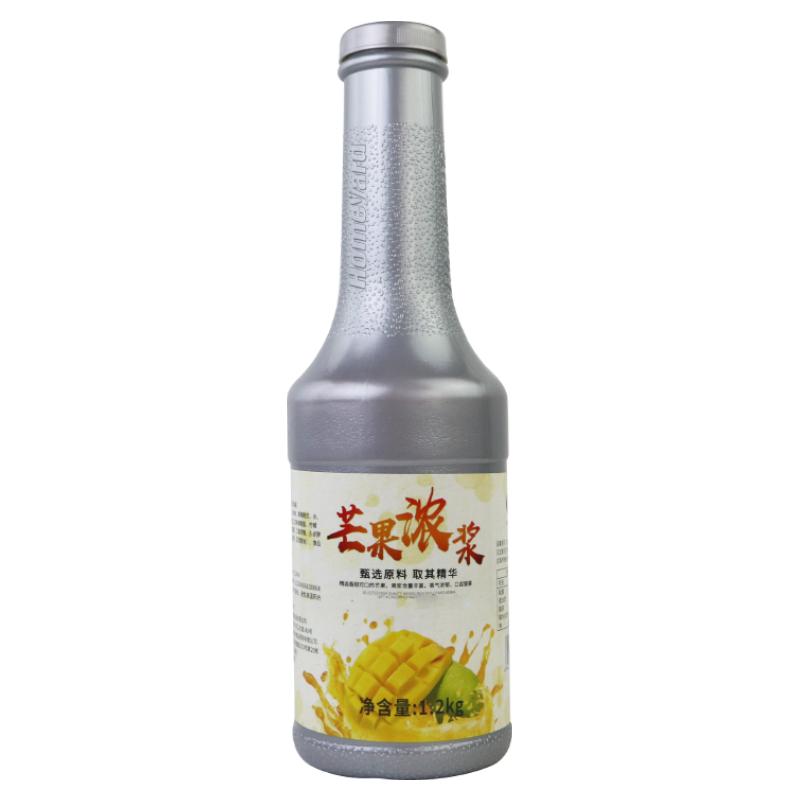 溢香源芒果浓浆果酱浓缩芒果汁杨枝甘露多肉芒芒奶茶店专用1.2kg