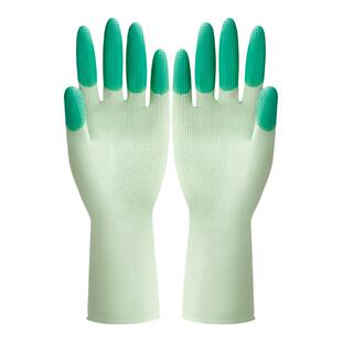 东方红加厚乳胶手套家务洗碗厨房专用耐用耐磨清洁防滑加厚食品用