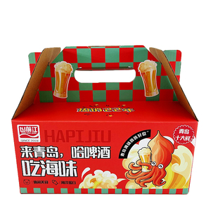 小袋干海鲜零食500g即食鱿鱼丝烤鱼片青岛特产山前江十大鲜送礼盒