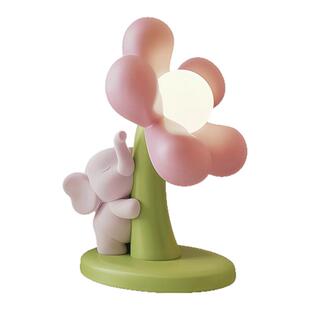 创意可爱治愈台灯插电小夜灯奶油风卧室儿童房送女生生日礼物实用