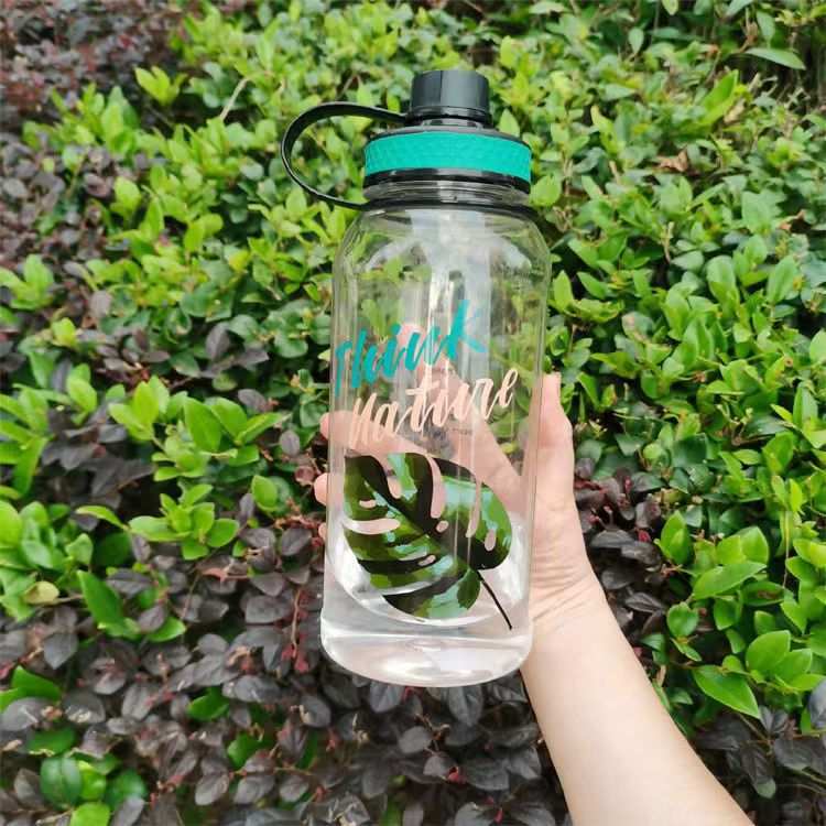 大容量水杯夏成人塑料水瓶款户外杯子运动茶水批发分离吨水壶吨