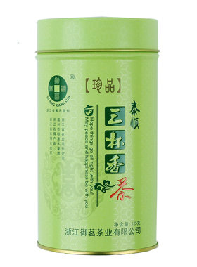 三杯香泰顺明前特级绿茶125g