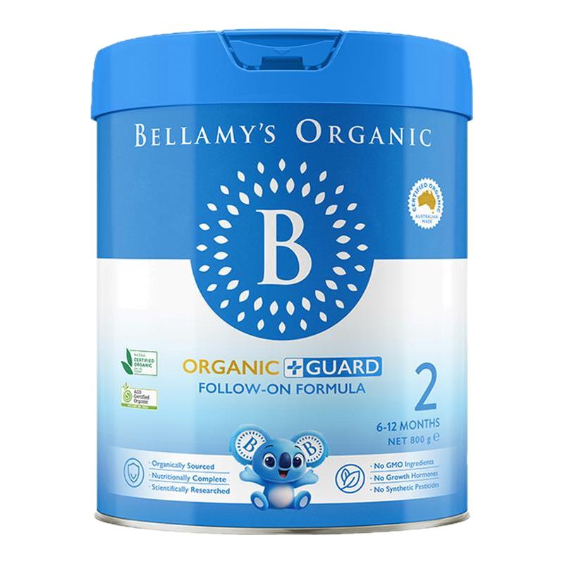 贝拉米有机乳铁蛋白2段奶粉