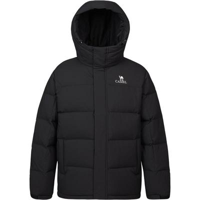 官方羽绒服骆驼加绒加厚防风