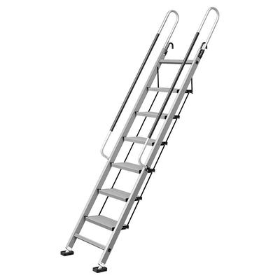 铝合金爬梯折叠挂梯加长扶手楼梯