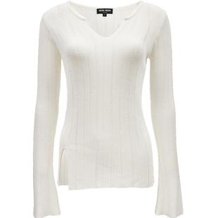 Vero Moda针织衫女2025初夏新款修身慵懒风镂空设计小众针织衫