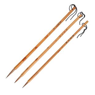 国画毛笔套装初学者专用工笔狼毫小红毛鼠须勾线笔花枝俏叶筋极细瘦金体临摹花鸟白描线边工具套装工笔工笔画