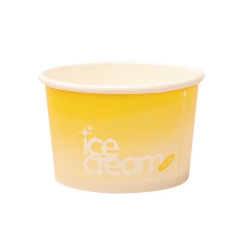 一次性食品级加厚带盖冰淇淋纸杯