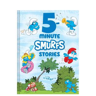 【预售】【预售5分钟蓝精灵故事集英文儿童故事PEYO进口原版书精装5Minute Smurfs StoriesAbrams Books for Young Readers