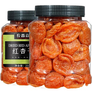 农香森红杏干250g/500g杏仁干果脯天然酸无核添加剂金杏肉零食
