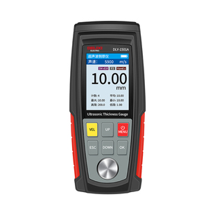 德力西超声波测厚仪钢管壁厚仪金属管道钢板锅炉高精度厚度测量仪