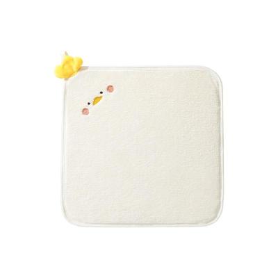 贝肽斯婴儿口水巾珊瑚绒小方巾