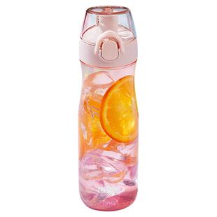 膳魔师Tritan塑料运动水杯夏天外出便携小蛮腰刻度直饮杯TCSW-500