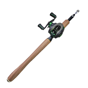 现货直发彩色甲鱼枪路亚竿套装远投抛竿直柄枪甲鱼竿带水滴轮甩竿