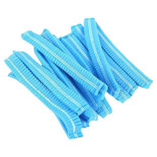 一次性帽子厨师帽网帽食品工作防尘防掉发劳保帽无纺布透气女头套