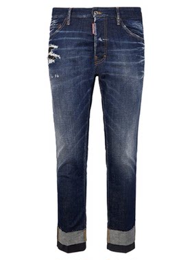 DSQUARED2/D2次方 2026春夏男士休闲时尚牛仔裤Teddy