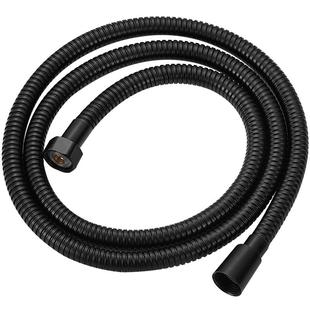 黑色淋浴花洒水管管子软管不锈钢通用加长手持喷头软管接头防爆