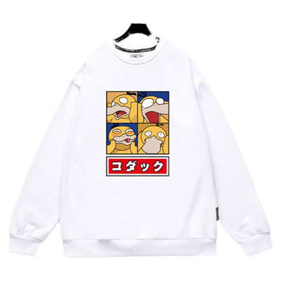 可达鸭数码宝贝长袖圆领卫衣