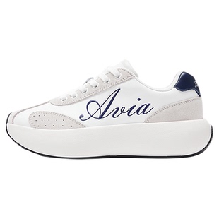 【鞠婧祎同款】AVIA爱威亚991二代厚底慢跑步老爹鞋潮百搭小白鞋