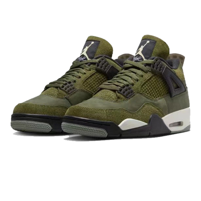 JORDAN男子乔4恐惧军绿篮球鞋