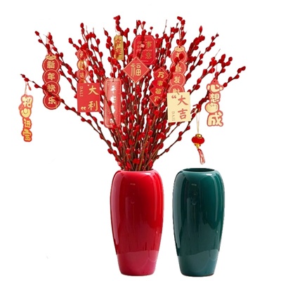 最适合放银柳的花瓶摆件